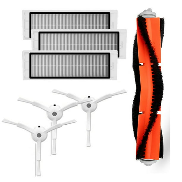 Accessories Kit HEPA Filter Roll/ Side Brush for Xiaomi MI Robot Vacuum Roborock